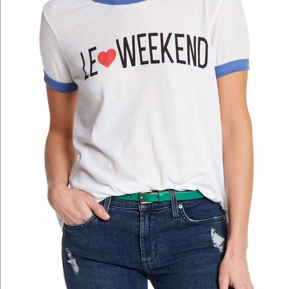 Wildfox Tops - Wildfox Ringer Tee